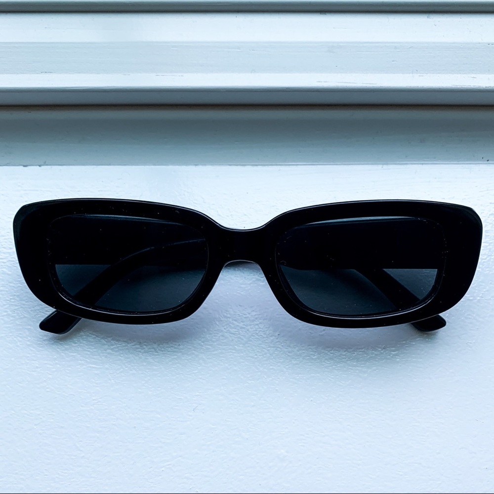 ACRYLIC IRREGULAR FRAME SUNGLASSES